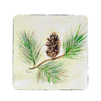 Betsy's Pine Cone Coaster Set of 4