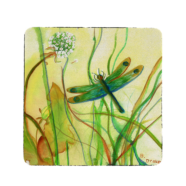 Betsy's Dragonfly Coaster Set of 4