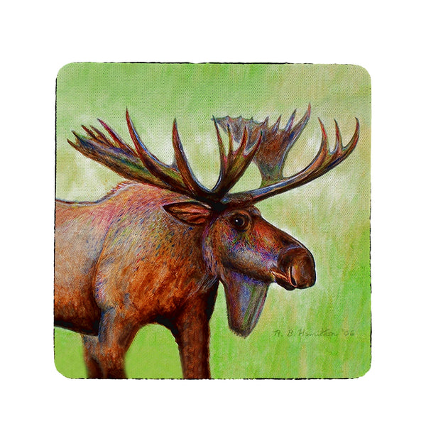 Moose Coaster Set of 4