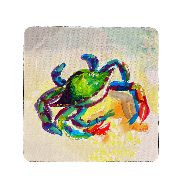 Teal Crab Coaster Set of 4