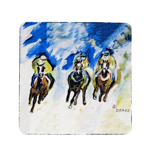 Three Racing Coaster Set of 4