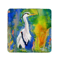 D&B's Blue Heron Coaster Set of 4