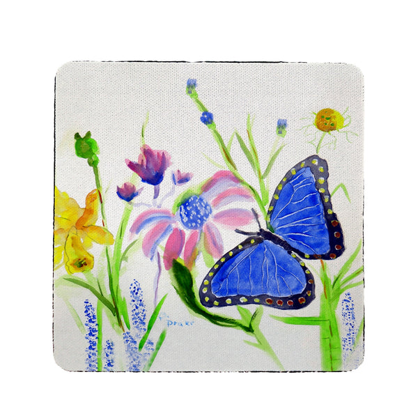 Betsy's Blue Morpho Coaster Set of 4