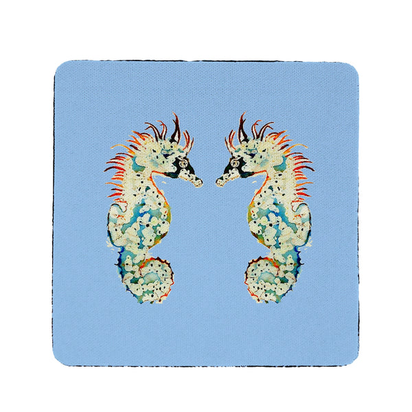Betsy's Seahorses Coaster Set of 4