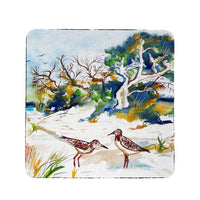 Trees & Beach Coaster Set of 4