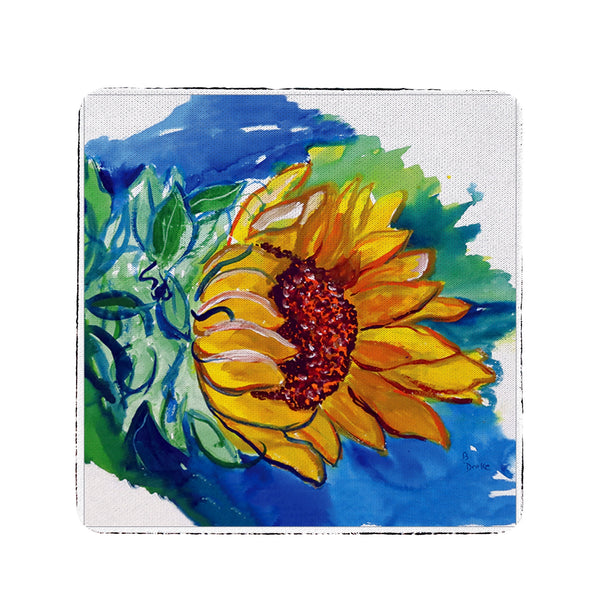 Windy Sunflower Coaster Set of 4