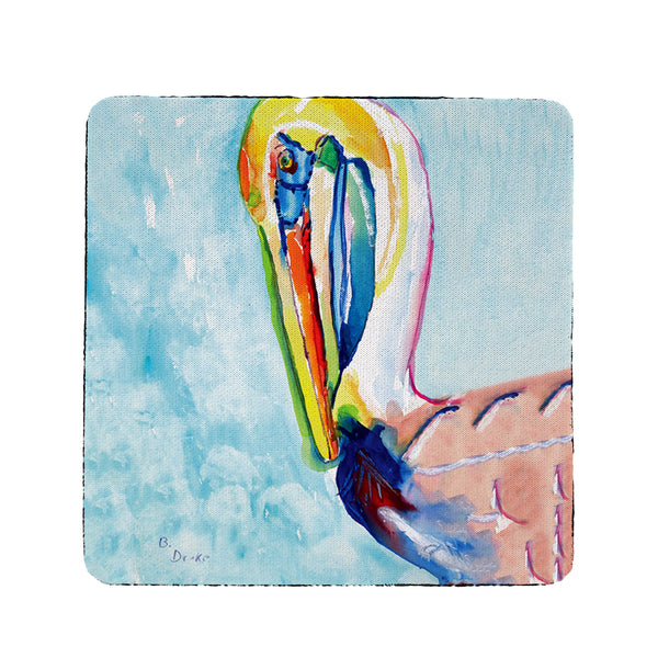 Pelican Head Coaster Set of 4
