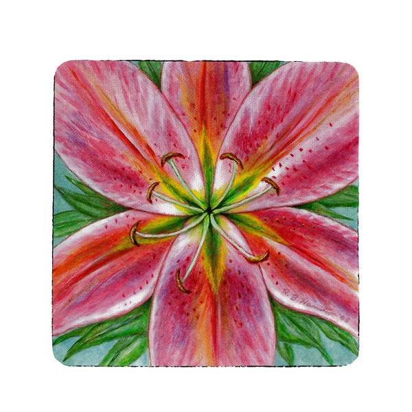 Red Dragonfly Coaster Set of 4