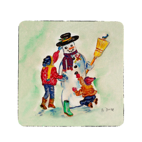 Snowman Coaster Set of 4