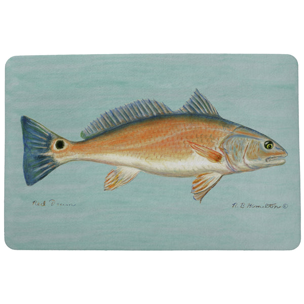 Red Drum Door Mat