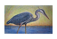 Blue Heron Door Mat