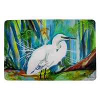 Acrylic Egret Door Mat