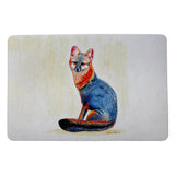 Gray Fox Door Mat