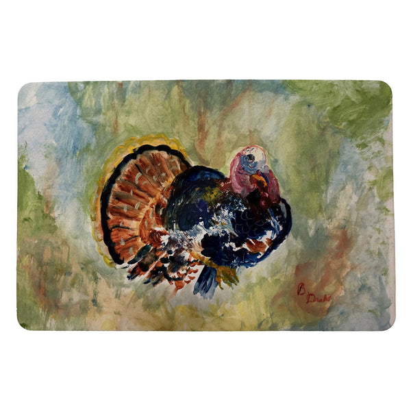 Colorful Turkey Door Mat