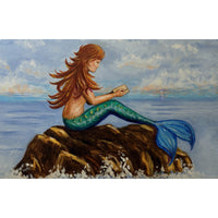 Mermaid's Handbook Door Mat
