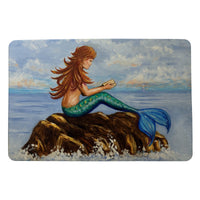 Mermaid's Handbook Door Mat