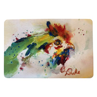 Chicken Portrait Door Mat