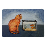 Orange Like Me Door Mat