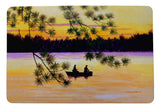 Sunset Fishing Door Mat