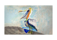 Talking Pelican Door Mat