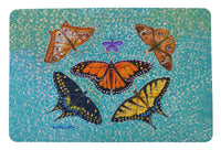 Butterfly Arrangement Door Mat