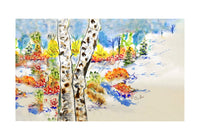 White Birch Door Mat