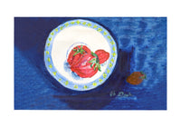 Strawberry Plate Door Mat