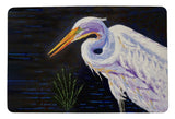 Palette Great Egret Door Mat