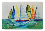 Betsy's Sailboats Door Mat