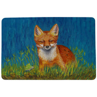 Red Fox Door Mat