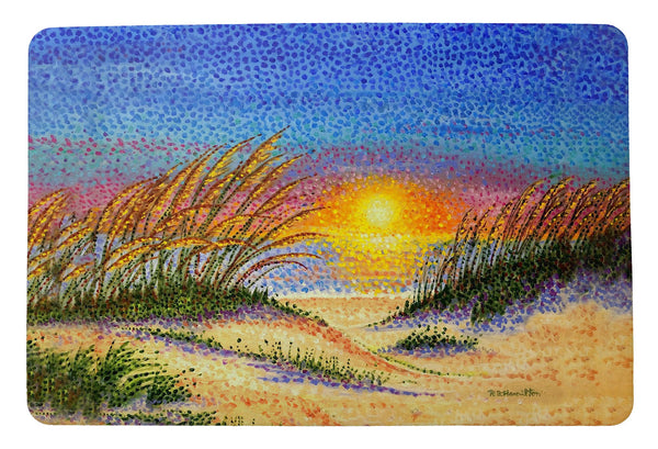 Golden Sea Oats Door Mat