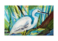 Betsy's Great Egret Door Mat