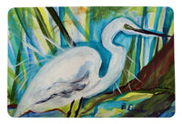 Betsy's Great Egret Door Mat