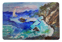Sailing the Cliffs Door Mat
