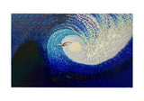 Wave and Pelican Door Mat