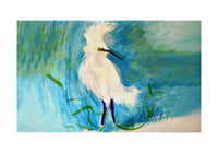 Wacky Egret Door Mat
