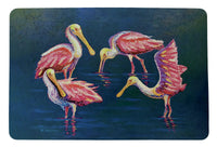Spoonbill Gathering Door Mat