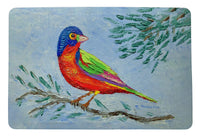 Palette Painted Bunting Door Mat