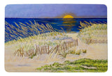 Sea Oates Moonrise Door Mat