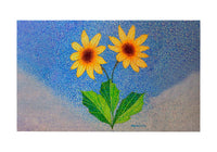 Dune Sunflowers Door Mat