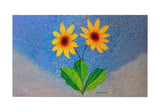 Dune Sunflowers Door Mat