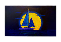 Moonrise Sail II Door Mat