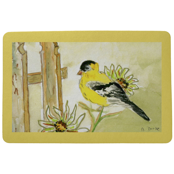 Goldfinch Door Mat