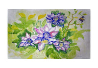 Clematis Door Mat