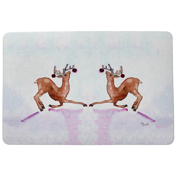 Dancing Deer Door Mat