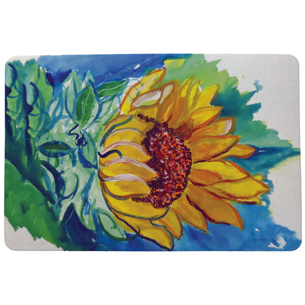 Windy SunFlower Door Mat