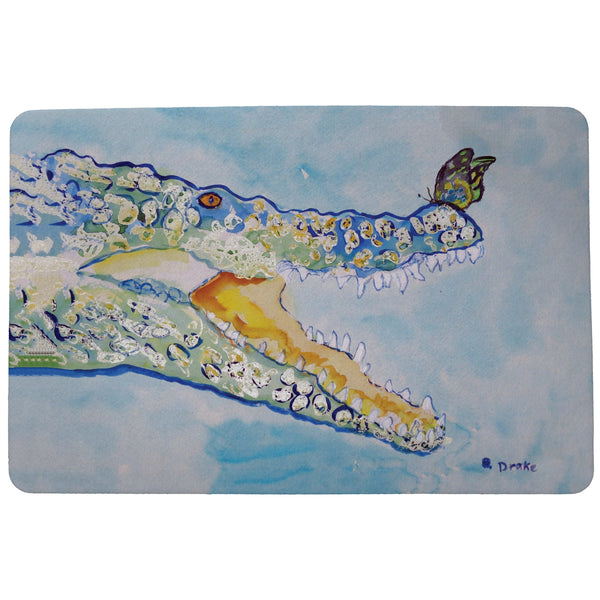 Croc & ButterFly Door Mat