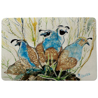 Partridges Door Mat