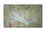 Lake Winnipesaukee, NH Nautical Map Door Mat