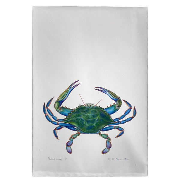 Male Blue Crab Guest Towel